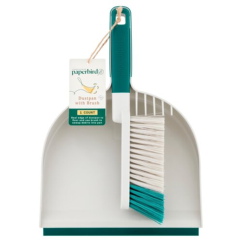 Paperbird Dustpan with Brush