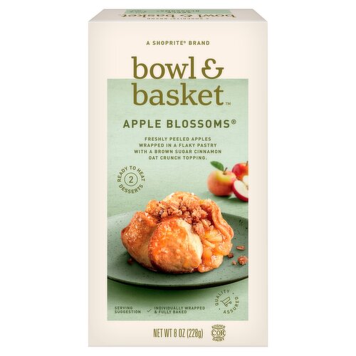 Bowl & Basket Apple Blossom, 2 count, 8 oz