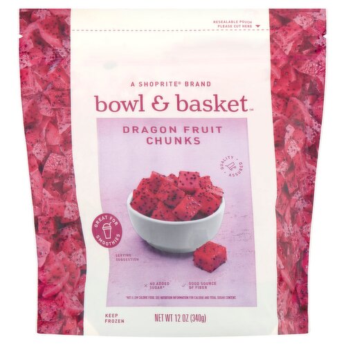 Bowl & Basket Dragon Fruit Chunks, 12 oz