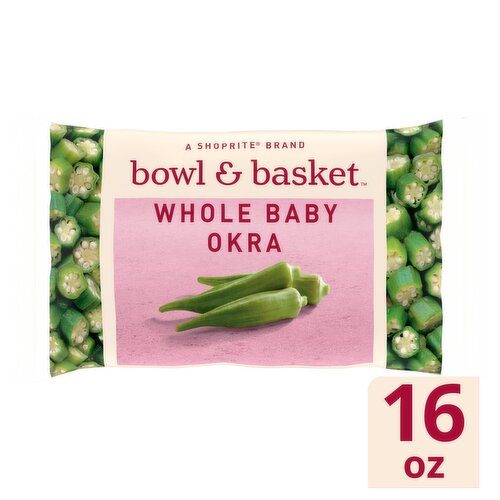 Bowl & Basket Whole Baby Okra, 16 oz