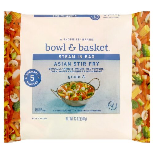 Bowl & Basket Steam in Bag Asian Stir Fry, 12 oz