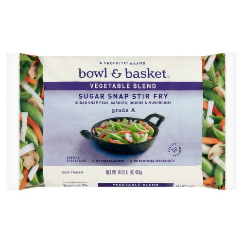 Bowl & Basket Sugar Snap Stir Fry Vegetable Blend, 16 oz