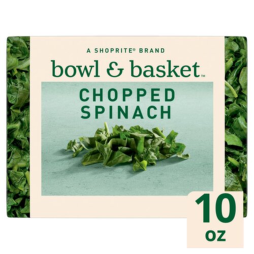 Bowl & Basket Chopped Spinach, 10 oz