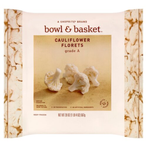 Bowl & Basket Cauliflower Florets, 20 oz