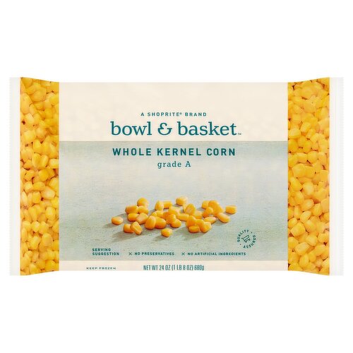 Bowl & Basket Whole Kernel Corn, 24 oz