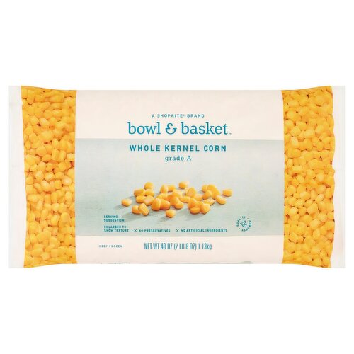 Bowl & Basket Whole Kernel Corn, 40 oz