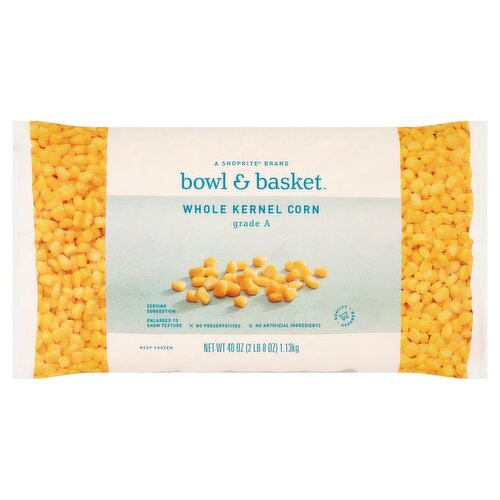 Bowl & Basket Whole Kernel Corn, 40 oz