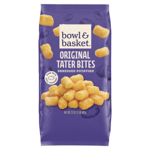 Bowl & Basket Original Tater Bites Shredded Potatoes, 32 oz