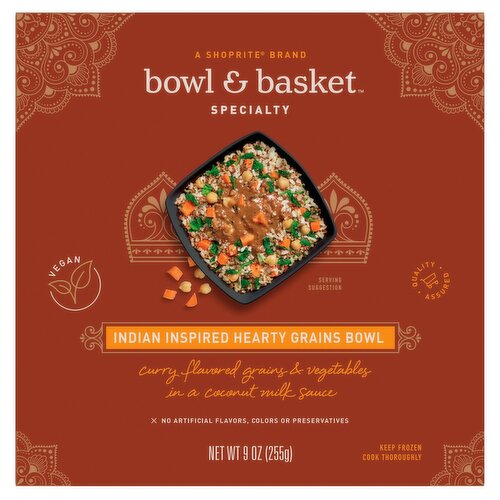 Bowl & Basket Specialty Indian Inspired Hearty Grains Bowl, 9 oz