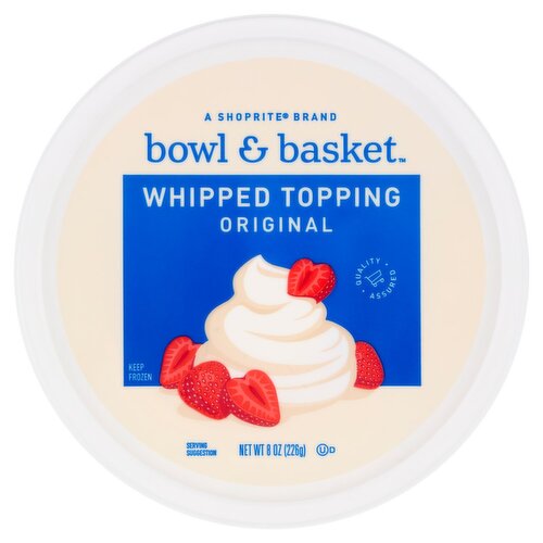 Bowl & Basket Original Whipped Topping, 8 oz