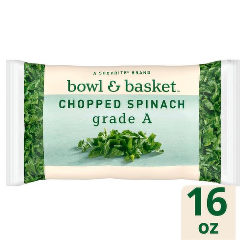 Bowl & Basket Chopped Spinach, 16 oz