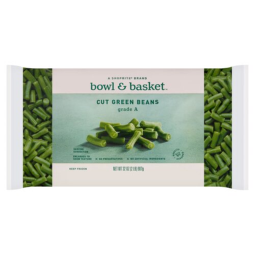 Bowl & Basket Cut Green Beans, 32 oz
