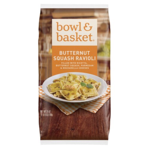 Bowl & Basket Butternut Squash Ravioli, 25 oz