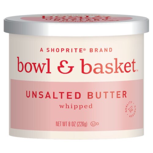 Bowl & Basket Whipped Unsalted Butter, 8 oz