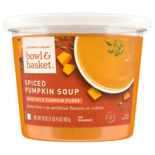 Bowl & Basket Spiced Pumpkin Soup, 20 oz