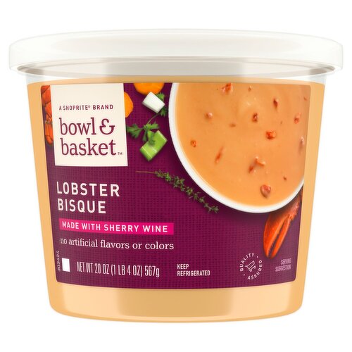 Bowl & Basket Lobster Bisque Soup, 20 oz