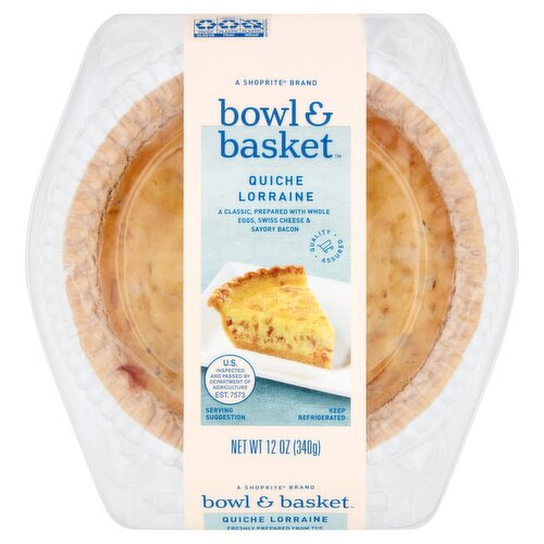 Bowl & Basket Quiche Lorraine, 12 oz