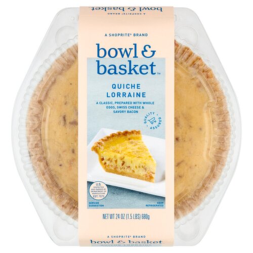 Bowl & Basket Quiche Lorraine, 24 oz