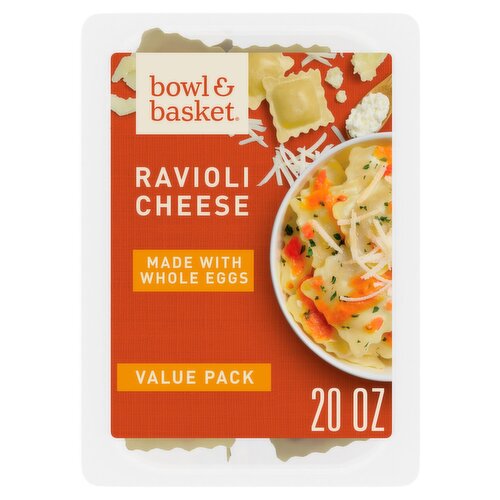 Bowl & Basket Ravioli Cheese Pasta Value Pack, 20 oz