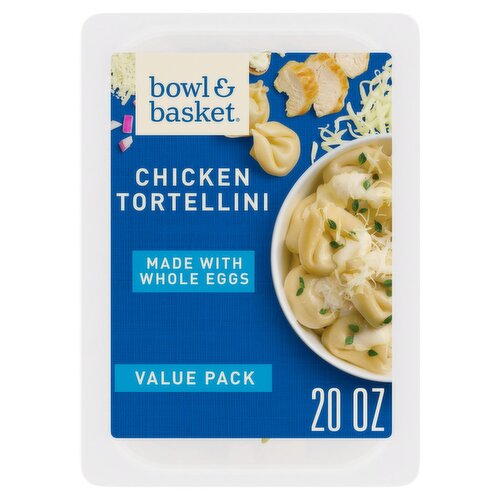 Bowl & Basket Chicken Tortellini Pasta Value Pack, 20 oz