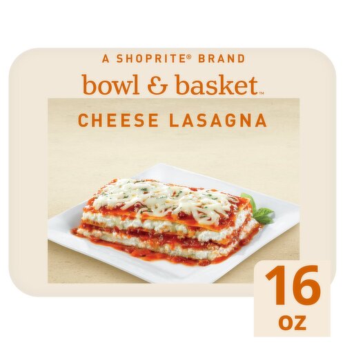 Bowl & Basket Cheese Lasagna, 16 oz