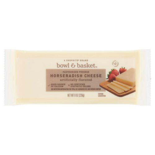 Bowl & Basket Horseradish Cheese, 8 oz