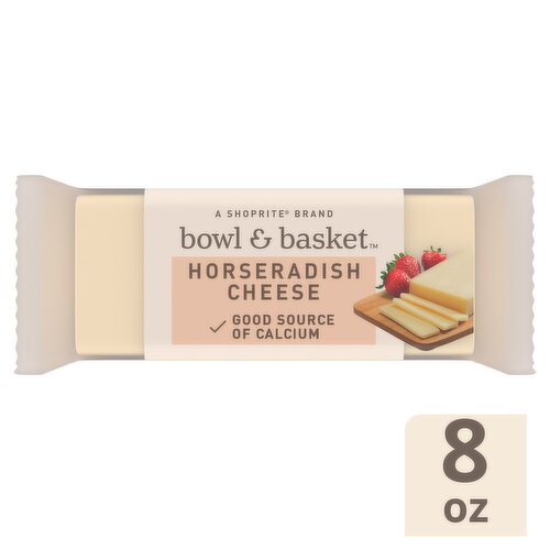 Bowl & Basket Horseradish Cheese, 8 oz