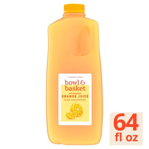 Bowl Basket Orange Juice from Concentrate 1 2 gallon Price Rite