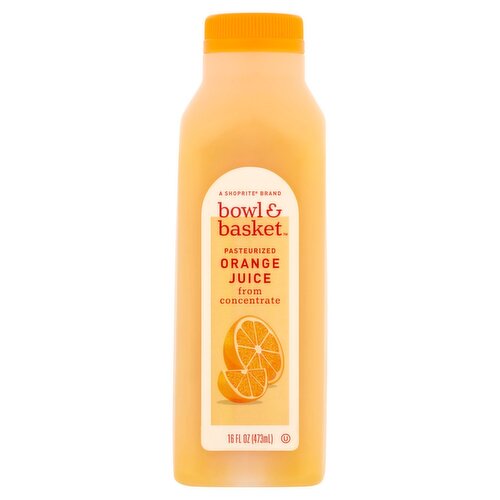 Bowl & Basket Orange Juice from Concentrate, 16 fl oz