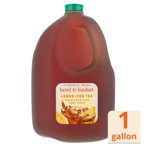 Bowl & Basket Lemon Iced Tea Sweetened with Cane Sugar, 1 gallon