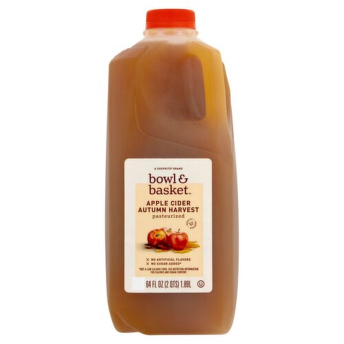 Bowl & Basket Autumn Harvest Apple Cider, 64 fl oz