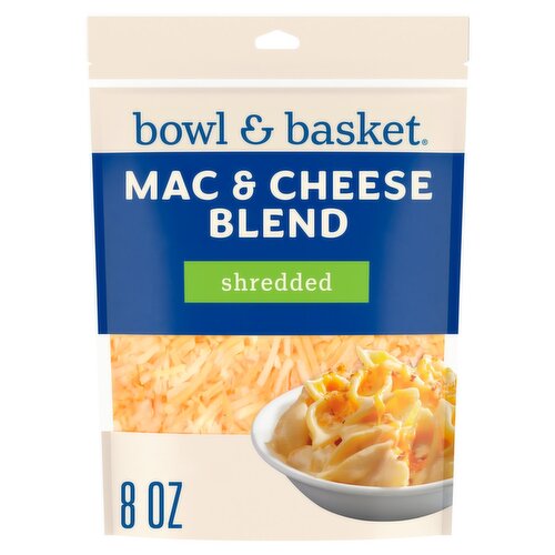 Bowl & Basket Shredded Mac & Cheese Blend, 8 oz