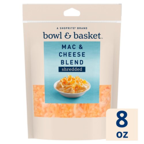 Bowl & Basket Shredded Mac & Cheese Blend, 8 oz