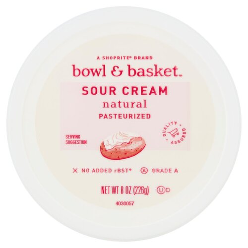 Bowl & Basket Sour Cream, 8 oz