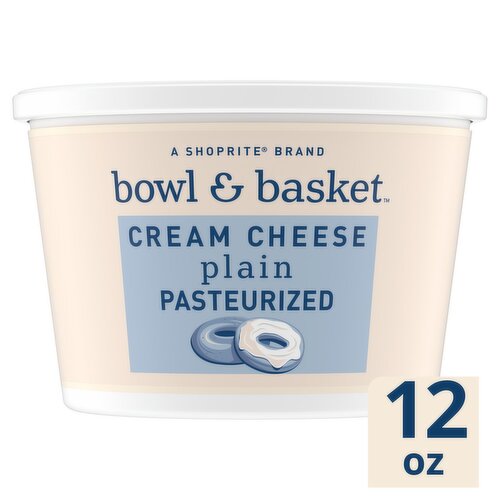 Bowl & Basket Plain Cream Cheese Kosher for Passover, 12 oz