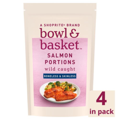 Bowl & Basket Boneless & Skinless Salmon Portions, 16 oz