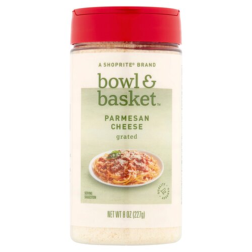 Bowl & Basket Grated Parmesan Cheese, 8 oz