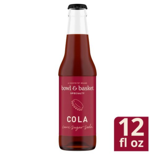 Bowl & Basket Specialty Cola Cane Sugar Soda, 12 fl oz