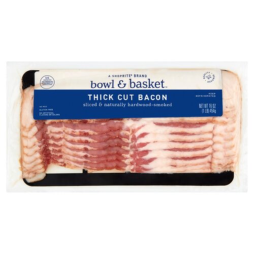 Bowl & Basket Thick Cut Bacon, 16 oz