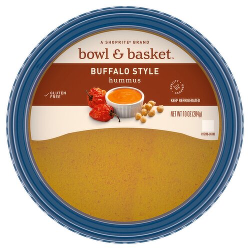 Bowl & Basket Buffalo Style Hummus, 10 oz