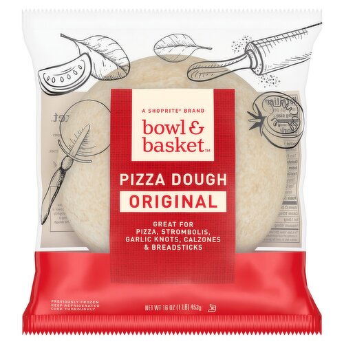 Bowl & Basket Original Pizza Dough, 16 oz