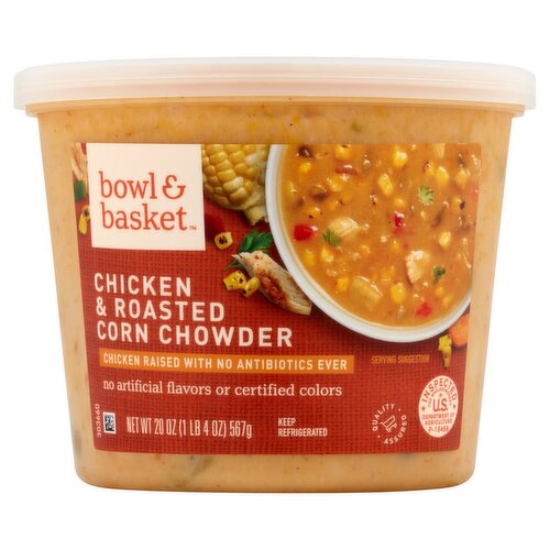 Bowl & Basket Chicken & Roasted Corn Chowder, 20 oz