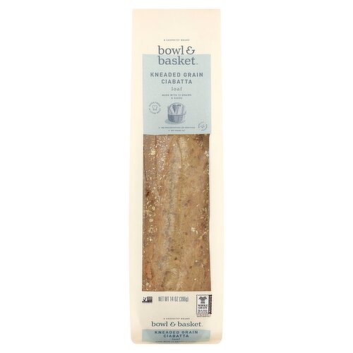 Bowl & Basket Kneaded Grain Ciabatta Loaf, 14 oz