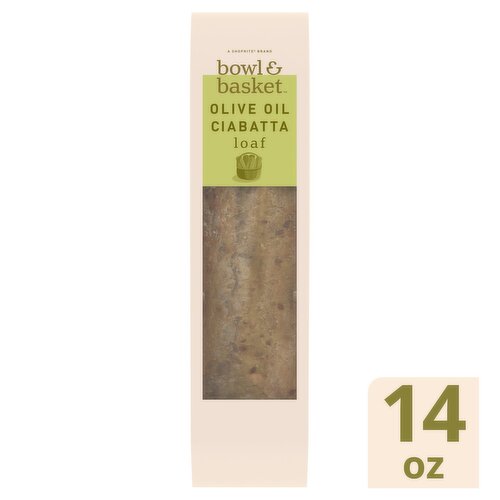 Bowl & Basket Olive Oil Ciabatta Loaf, 14 oz