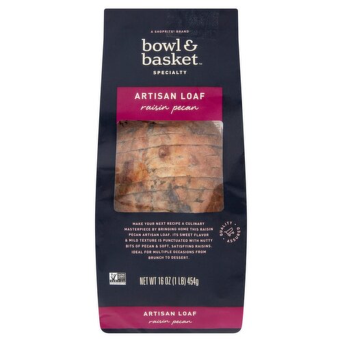 Bowl & Basket Specialty Raisin Pecan Artisan Loaf, 16 oz