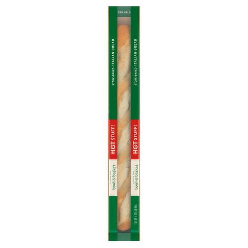 Bowl & Basket Hot Stuff! Store-Baked Italian Bread, 16 oz