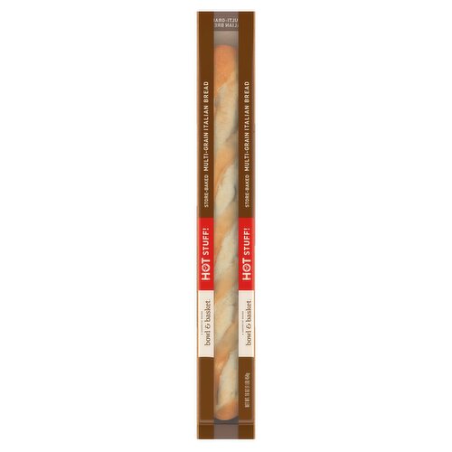 Bowl & Basket Hot Stuff! Store-Baked Multi-Grain Italian Bread, 16 oz