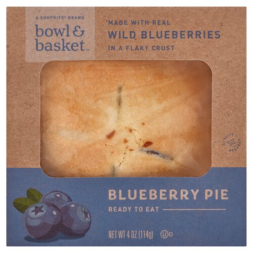 Bowl & Basket Blueberry Pie, 4 oz