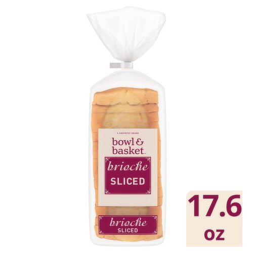 Bowl & Basket Sliced Brioche, 17.6 oz