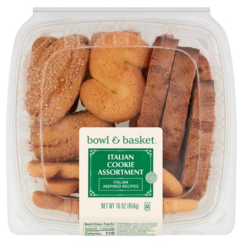 Bowl & Basket Italian Cookie Assortment, 16 oz
